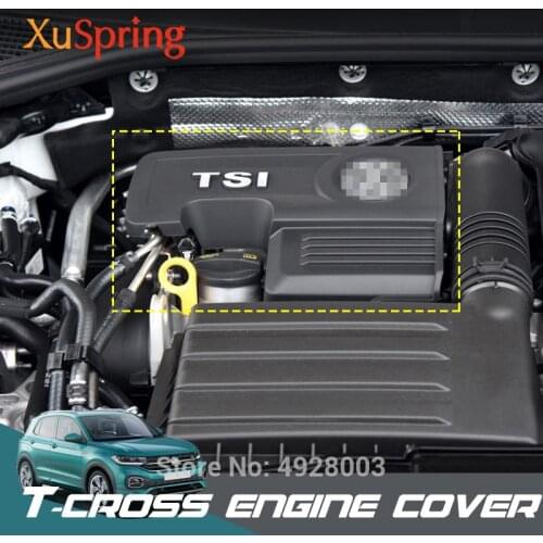 Car 1.4T EA211 Engine Cover Caps Case Protective Lid for VW T-cross Tcross 2019 2020 04E103925H 04E103932D