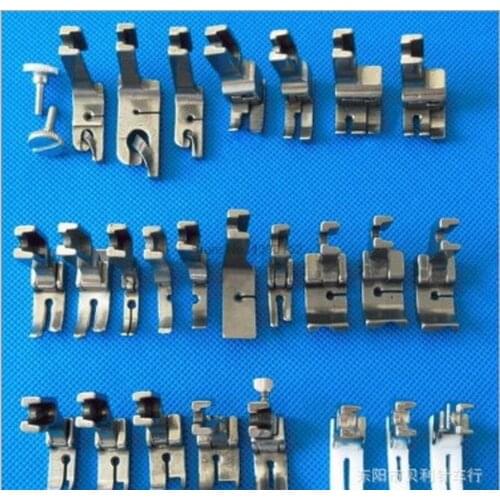 DHL 10set 25pcs/set PRESSER FEET SET FIT FOR JUKI DDL-555 5550 5600 8300 8500 8700 9000 SEWING Machine #KP-PF25 shoe Sewing