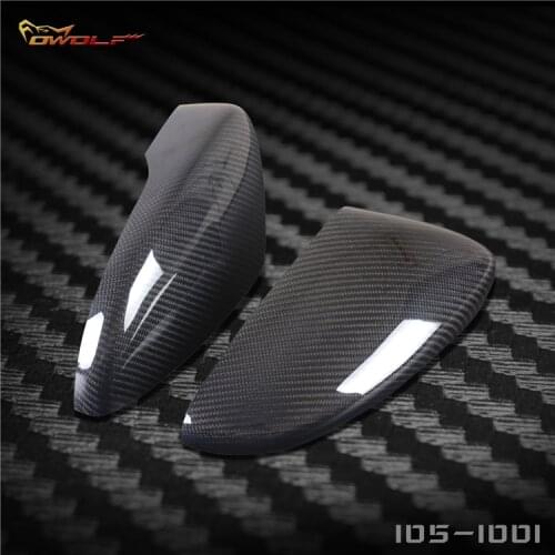 For Volkswagen Scirocco CC New Passat EOS Magotan Refitting Carbon Fiber Rearview Mirror Cover Car Mirror accessories