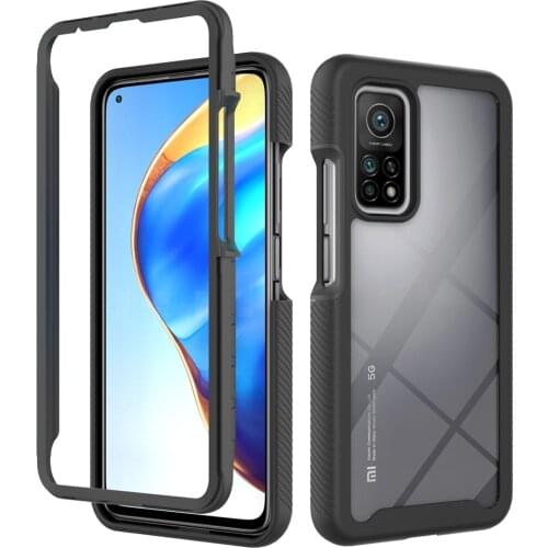 2 in 1 Hybrid Rugged Armor Shockproof Case For Xiaomi Mi 10T Pro Redmi Note 8 9 Pro 9s 9T K20 Hard PC Soft TPU Protective Cover