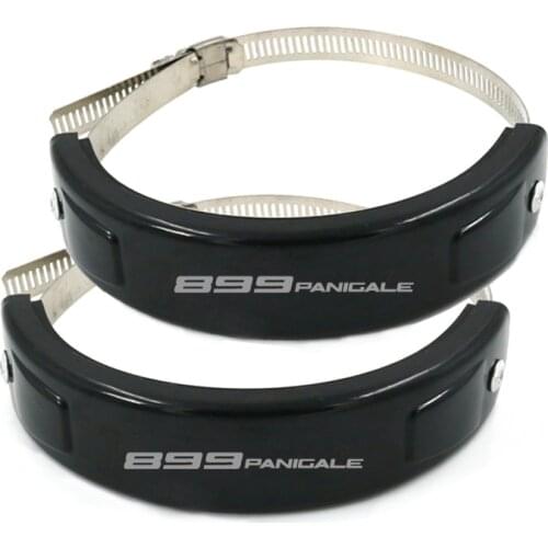 Silencer Round Oval Exhaust Protector Can Cover For DUCATI 899 PANIGALE Motorcycle Accessories 100MM-140MM