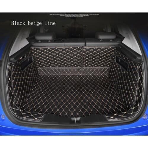 WLMWL Custom leather car trunk mat for Luxgen all models Luxgen 7 5 U5 SUV auto styling car cargo liner Car-Styling