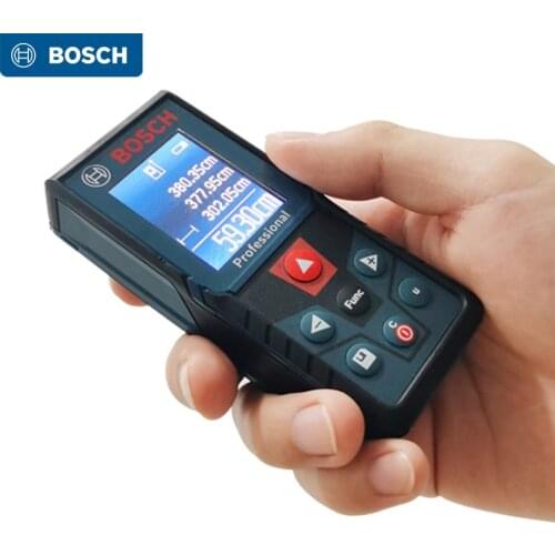 Bosch Laser Rangefinder GLM 400 High-precision Rangefinder Handheld Infrared Electronic Ruler Measuring Tool Color Screen 40M