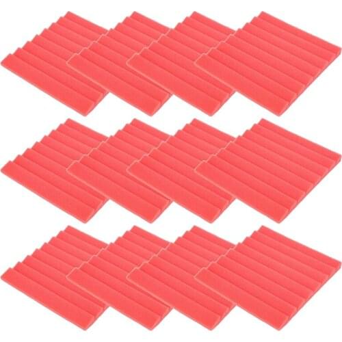 Pack of 12 Acoustic Panels Absorbing Panels Sound Insulation Panels for Wall Home Studio Soundproof Pads