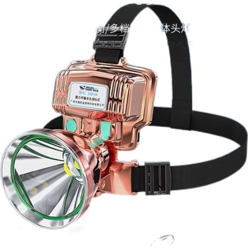 The head-mounted headlight glare hunting bright LED inductive charging night fishing special lithium flashlight lamp