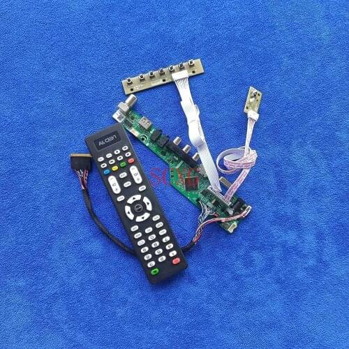 Fit LTN160AT06-A01/B01/H01/T01/U01/W01 1366*768 WLED Signal analog 40 Pin LVDS HDMI-compatible USB AV VGA Screen drive board Kit