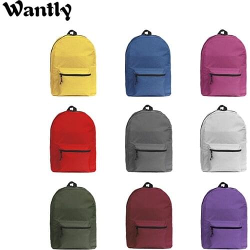 Backpack Women Backpack Fashion Women Shoulder Bag solid color School Bag For Teenage Girl Children Backpacks Travel Bag