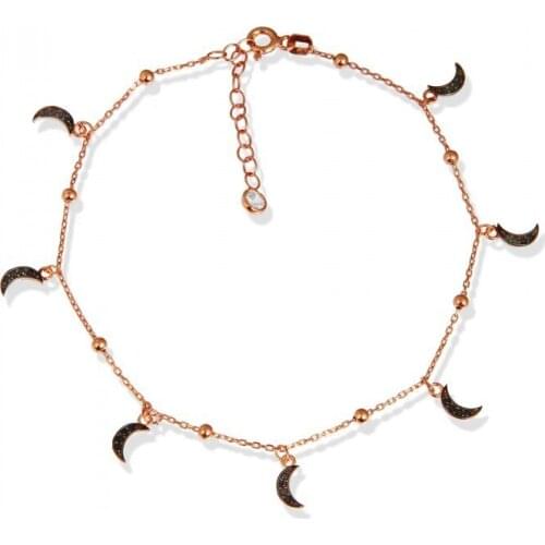 Argentum Concept-Month Motif Silver Bulk Bangle