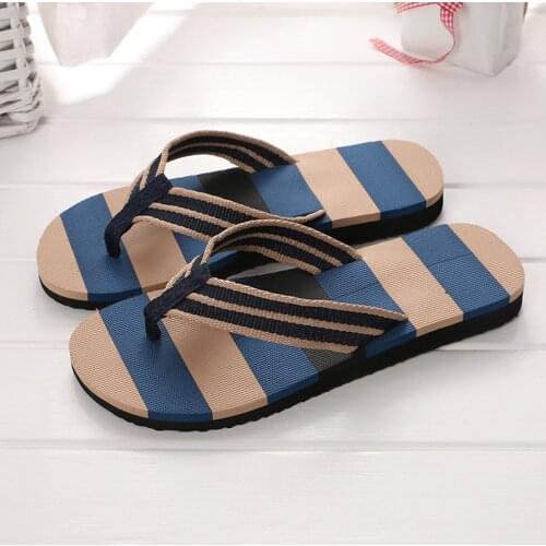 Slippers Mens Summer Shoes Mixed Colour Sandals Mens Slippers Indoor or Outdoor Flip-flops Indoor Shoes