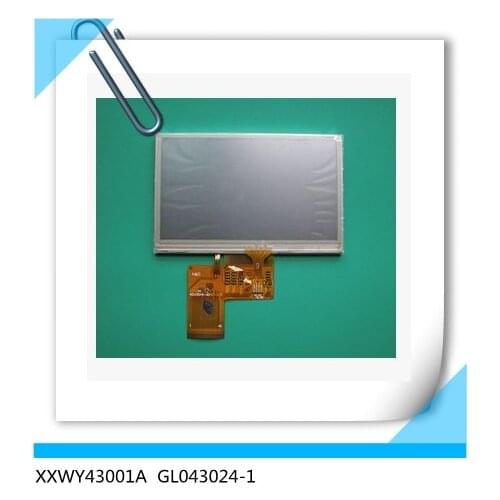 Compatible replacement XXWY43001A GL043024-1 043056B0-40 4.3 inch lcd screen + touch screen (not original)