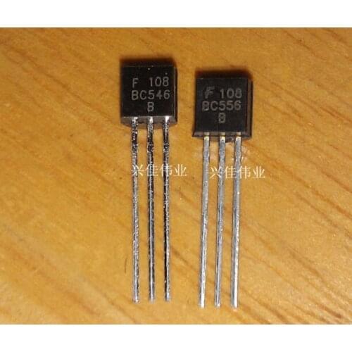 Xinyuan 100PCS/LOT BC556B TO92 BC556 TO-92 NPN general purpose transistor new and original IC