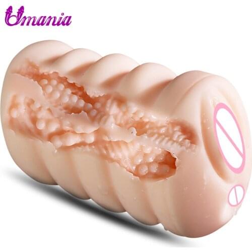 Vagina Male Masturbation Adult supplies Sex toys for men No Vibrator Anal Realistic Vagina Sex doll Oral Mouth Aircraft Cup