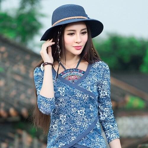 2021 Summer New Loose Hanfu Women Fake Bellyband Tops Chinese Style Harajuku Vintage Tang Suit Casual Plus Size Blouse KK3642
