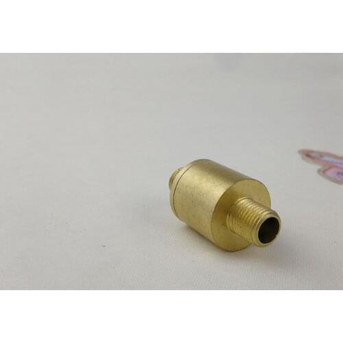 1pcs Copper wall lamp universal joint head steering lamp fittings 3.5 degree universal external M10