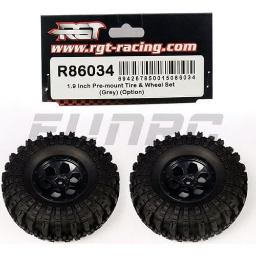 12mm Adaptor rubber Climbing car tires R86034 for 1/10 RGT EX86100 Remote Control Climbing Cars Crawler Original Accessories