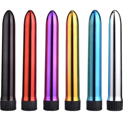 7 Inches Multi-speed Vibrator Anal Butt Plug Battery-power G-spot Stimulation Full Body Massage Sex Toy for Couples Lovers