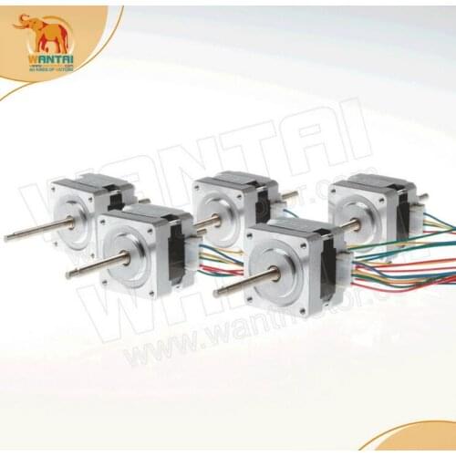 Free Ship!5PCS Nema 16 Stepper Linear Motor of 100mm Stoke Length 39BYGL215A,12VDC,0.4A,0.21Nm torque
