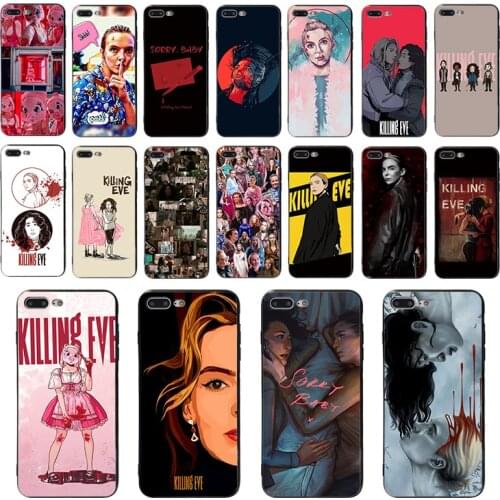 Popular TV Series Killing Eve Cover Soft Phone Case For Iphone 12 11 Pro XS Max 7 8 Plus XR X 6S 6 SE Luxury Mobile Shell Coque