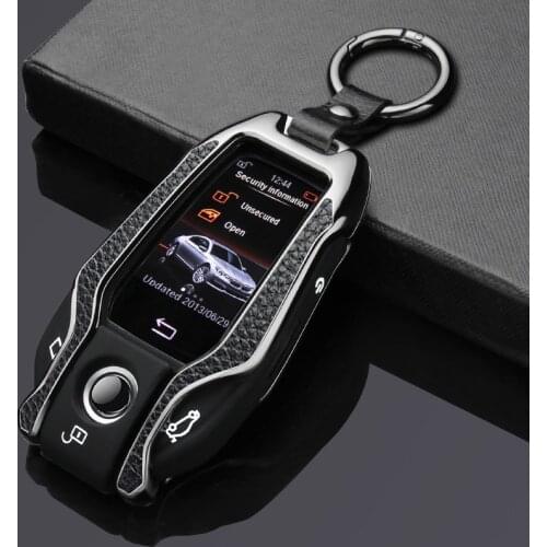 Genuine leather paste zinc alloy car key case cover for BMW 5 7 series G11 G12 G30 G32 i8 I12 I15 G01 X3 G02 X4 G05 X5 G07 X7