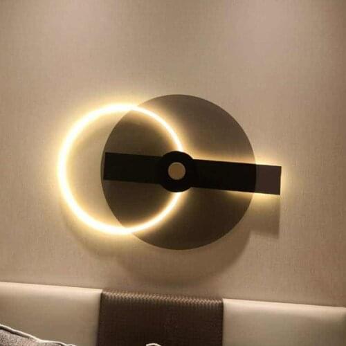 Lamparas de techo colgante moderna living room decoration glass ball iron bedroom dining room aisle wall lamp