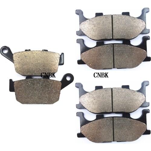 Disc Brake Pads Set for YAMAHA XJ6 600 Diversion 2009 - 2012 Front Left Right + Rear Onroad