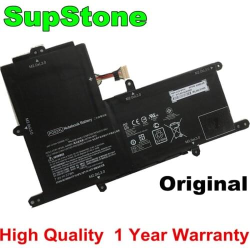 SupStone Genuine PO02XL Laptop Battery For HP Stream 11-Y0205 Y010WM R014WM Y023CA R000ND HSTNN-DB7G IB7G 823908-1C1 824536-850