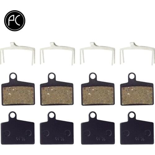 PCycling 4 Pairs Cycling MTB Bicycle Disc Brake Pads For Hayes Stroker Ryde, Dyno Sport Black Resin Mountain Bike Parts