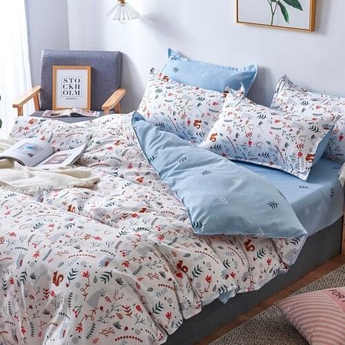 Queen Size Bed Sheets Set Bed Linen 200x200 Duvet Cover King Size Bedding Set Queen Bedding Set Nordic Bed Cover 90 Single