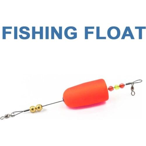 69HD Fishing Float Wire Cork For Redfish Bobbers Cork Floats Popping Corks Foam Wire Copper Beads Pesca Fish Tackle Tools