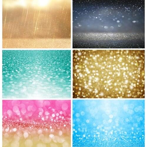 SHUOZHIKE Vinyl Custom Photography Backdrops Prop Glitter Facula Light Spot Theme Photography Background 2021318GBT-12