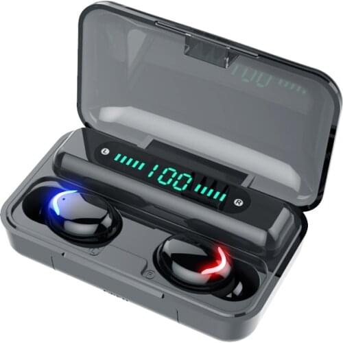 TWS Bluetooth 5.0 Earphones 2200mAh Charging Box Wireless Headphone 9D Stereo Sports Earbuds Headsets With Microphone