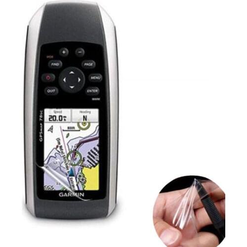 3pc PET Clear LCD Screen Protector Cover Protective Film Guard For Garmin GPSmap 78 78s 78sc Handheld GPS Navigator Shields