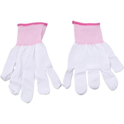 1 Pair Nylon Quilted Gloves For Sports Machines Quilting Sewing Gloves Gardening Useful Cleaning Tools