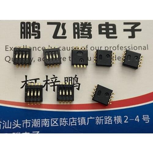1PCS Imported Japanese OTAX KHS42 dial code switch 4-bit 4-way patch 1.27mm key type flat dial code