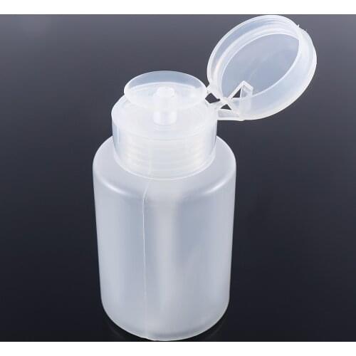 1pcs 150 ml Professional Nail Polish Remover Alcohol Liquid Oil Nail Art Beauty Empty Pump Dispenser Bottle Manicure Tool