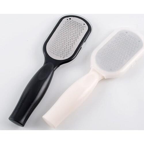 1 Pcs Foot File Callus Remover Stainless Steel Foot Scraper Portable Rasp Colossal Foot Grater Scrubber Pro for Wet/Dry Feet