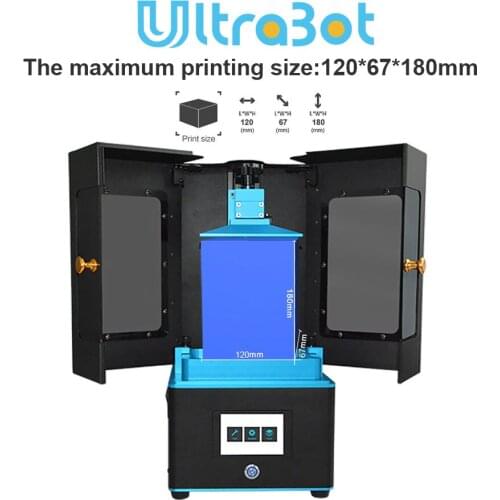 TRONXY Ultrabot 3D Printer Plus Size UV LCD Assembled 2K Screen Off-Line Print Impresora 3d Drucker Impressora UV Resin