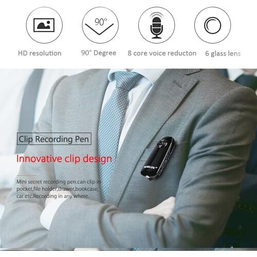 6 pcs Mini Camera Full HD 1080P Portable Camara Police Video Recorder Body Cam Motorcycle Bike Motion bodycame for dropshipping