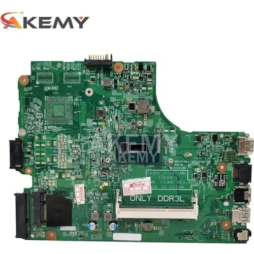 Akemy Free Shipping 3543 For DELL 3443 motherboard 13269-1 PWB FX3MC REV motherboard 2957U/3558U work 100% TESTED Warranty 90Day