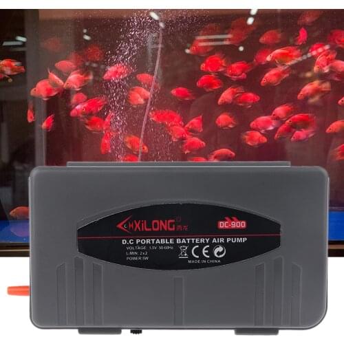 5W Aquarium Battery Operated Fish Tank Air Pump Aerator Oxygen With Air Stone Acessorios Para Aquario Fish Tanks Supplies