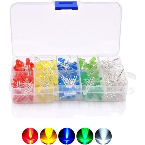 Arduino Robotics Encoding 375 Pcs LED Diode Colorful Lamp Mega Set