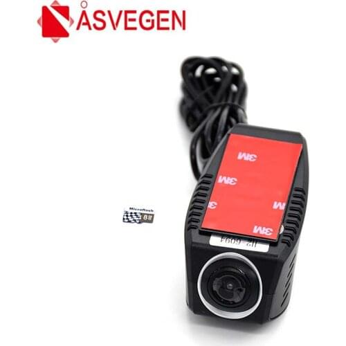 Asvegen Universal Night Vision Usb Dash Car Camera DVR Video Recorder ADAS Lane Departure Warning Dashcam DVRs With 8GB TF Card