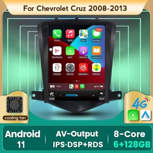 IPS 1024*768 8-Core 6+128G Car Radio Multimedia Video Player GPS Navigation for Chevrolet Cruze Lacetti Classic Lacett 2008-2013