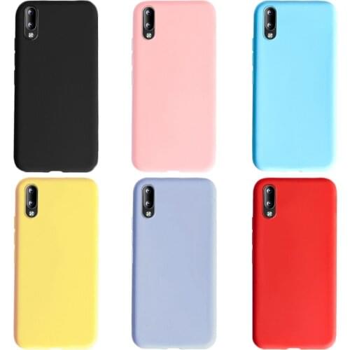 Candy Phone Case For Vivo Y91C 1820 Cover Cute Capa Soft Shockproof Bumper For Vivo Y91 Y91i Y90 Y93 Y95 Y90 Y1s Case Y 91C Bags