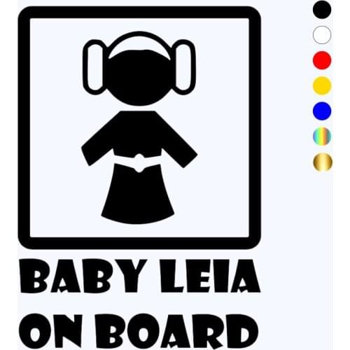 CK20140# Funny Vinyl Decal Baby on Board Car Sticker Waterproof Auto Decors on Truck Bumper Rear Window