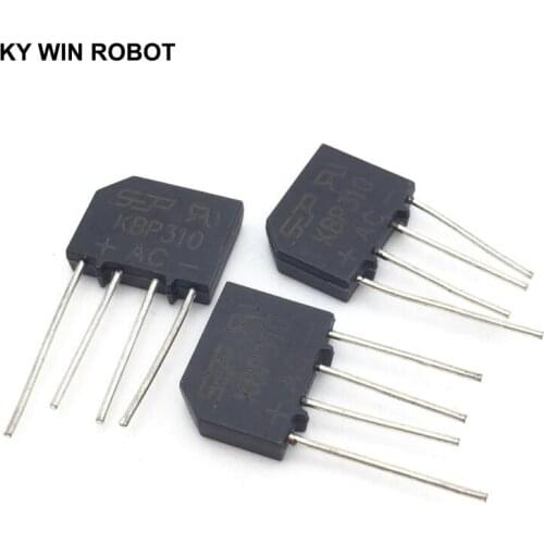 5PCS 3A 1000V DIP-4 diode bridge rectifier KBP310