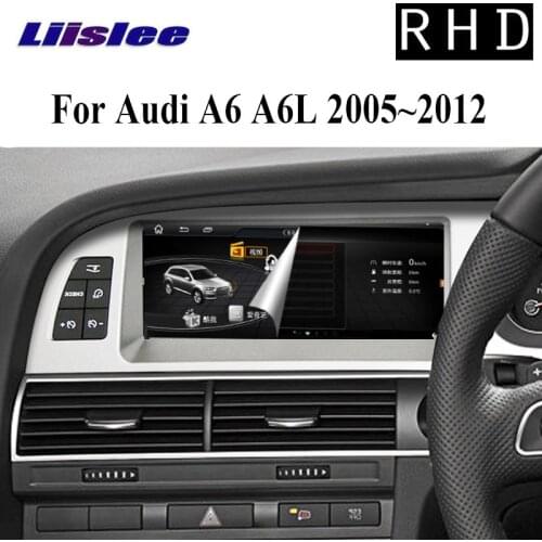 For Audi A6 A6L RHD 2005~2012 MMI 2G 3G Right Hand Drive Car Multimedia Player NAVI Radio Audio Stereo CarPlay GPS Navigation
