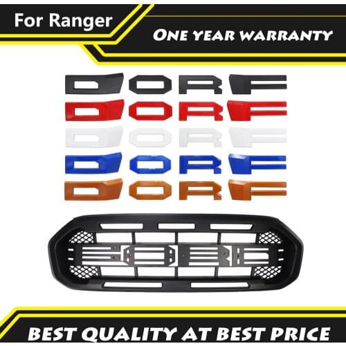 Modified Raptor Style Grille Front Bumper Grille Racing Grill Fit For Rranger 2019-2021 T8 PX MKIII MK3 XL XL+ XLS XLT Limited