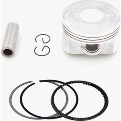 Motorcycle 52.4mm Piston Pin 13mm Gasket Set for Honda WH100 GCC100 SCR100 Modified Engine Spare Parts