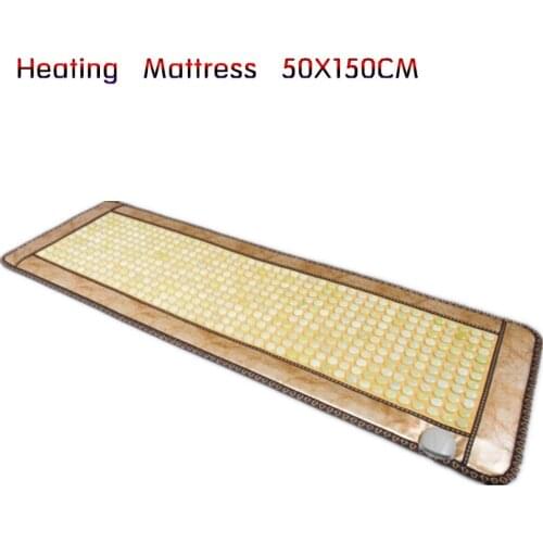 2020 Wholesale Massage cushion Jade Mattress price Jade stone Far Infrared sleeping Mat with Eye cover China